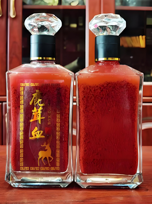 喝了鹿茸血酒不穿秋裤冰上走